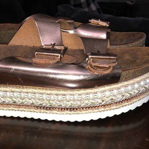 Mia Topaz Platform Sandal